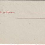 Bayern - Vordergraseck T. Partenkirchen Posthilfstellen-Ra3 Ganzsache 1912