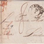Preussen/England - Elberfeld 1846 Teilfrankobrief ü. Ostende n. London