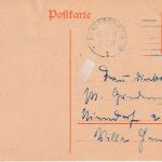 DR - 7 1/2 Pfg. Germania Ganzsache/Automatenkarte Braunschweig - Ninndorf 4.8.17