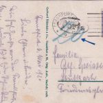 DR - 20 Pfg. Germania Karte Frankfurt 1/M. - Stuttgart 7.5.20 Nachporto