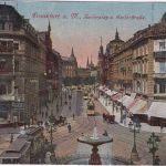 DR - 20 Pfg. Germania Karte Frankfurt 1/M. - Stuttgart 7.5.20 Nachporto