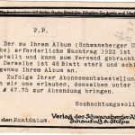 DR - 40 Pfg. Ziffer Drucksachenkarte (Schwaneberger) Leipzig Eckernförde 17.3.22