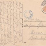 DR - 7 1/2 Pfg. Germania Karte Simmersted - Marne 1917 Zensur K1 Hadersleben