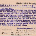 Bayern - 5+10 Pfg. Wappen/Aufbrauch illustr. Firmenkarte München - Leipzig 1920