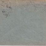 DR - 4x10+5 Pfg. Korbdeckel Brief 2. Gew.st. n. USA Hamburg - New York 20.12.23