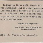 DR-Infla - 2x500 Tsd. Korbdeckel Drucksachenkarte Offenbach a/M. 12.10.23