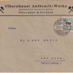 DR-Infla - 20 Mrd. Korbdeckel Brief/4fach-Tarif Kupferhammer-Grünthal 27.11.23
