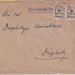 DR-Infla - 2x2 Mrd. Korbdeckel dst. Drucksache/4fach-Tarif Quakenbrück 27.11.23