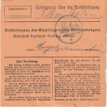 DR-Infla - 2x75+30 Pfg. By-Abschied/DR Einschreibepaketkarte Kirchenpingarten
