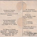 DR-Infla - 2x500 M. Ziffer Fernbrief Cossebaude - Erfurt 2.8.23