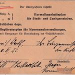 DR-Infla - 40+10 Pfg. Ziffer Bücherzettel Gronau - Düsseldorf 11.2.22