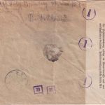 DR-Infla - 10x2 Mio./5Tsd. Einschreibebrief n. HOLLAND Wanne - Leiden 16.10.23