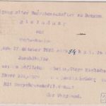 DR-Infla - 400Tsd/30 Pfg. Plattenfehler ! Drucksachenkarte Bremen 5.10.23