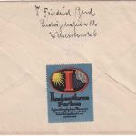 DR-Infla - 2x10.000 M. Kölner Dom u.a. Brief/Sondertarif n. CZ Ludwigshafen 1923