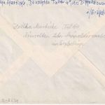 DDR - Dönschten ü. Dippoldiswalde apt. Landpost-Ra2 Brief n. Augsburg 1959