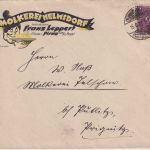 DR-Infla - 2 M. Posthorn illustr. Firmenbrief Dürrröhrsdorf - Putlitz 15.6.22
