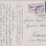 DR - Kurort Rathen Landpost-Ra2 Karte Bahnpost Dresden Bodenbach Zug 437 1938