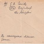 DDR - (10a) Naundorf ü. Königstein Landpost-Ra2 Brief n. Berlin 1951