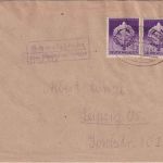 DR - Schmalzgrube ü. Marienberg (Sachsen) Landpost-Ra2 Brief n. Leipzig 1942