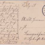 Sachsen - Rautenkranz (Vogtland) farb. Ortsansicht gelaufen/Feldpost 1916