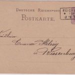 DR - Reichenbach i. Sachsen 30.12.76 Ra3 5 Pfg. Ganzsache n. Wiesenburg