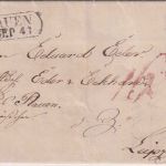 Sachsen - Plauen 26. SEP 41 Ra2 Portobrief n. Leipzig - mit Inhalt