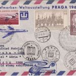 DDR/CSSR - Dresden 1968 Zuleitungspost z. Helikopterflug div. SST Prag