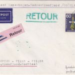 BRD - Stromfjord (Grönland) Helikopterpost Zuleitungspost ab Rheydt 1965