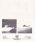 Grönland - Stromfjord Gronlandsfly 1977 Helikopterpost Schmuckkuvert m. Inhalt