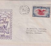 USA - 1st Experimental Rotary Wing Air Mail Flight Philadelphia - Camden 6.7.39