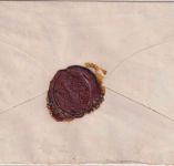 Baden - Carlsruhe (1867 ?) Ra2 Fahrpostbrief (Wert 60 Gulden) n. Griesbach