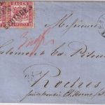 Baden/Schweiz - 2x3 Kr. Ausgabe 1862 Brief L1 Efringen - Roches 1866