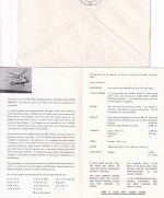 Pakistan - PIA Helicopter Service Khulna Dacca First Flight Cover NOV 25, 1963