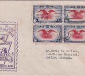 USA - 1st Experimental Rotary Wing Air Mail Flight Camden - Mobile 6.7.39