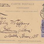 Belgien - 5 C. Int. Ausstellung a. Ganzsache Antwerpen - Ottensen 1897