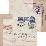 Dänemark - 20 Ö. Ziffrer/Oval +Zusatz Einschreibebrief Stubbekjobing 1921 Zensur