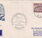 Finnland - DDR-Lufthansa Erstflug Dresden - Berlin Zuleitungspost 1957