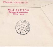 Finnland - DDR-Lufthansa Erstflug Leipzig Karl-Marx-Stadt Zuleitungspost 1958