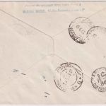 Frankreich - AVIO Linee Italiane Firstflight Paris Milano Luftpost-R-Brief 1948