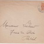 Frankreich - Ganzsachenumschlag/Ortsbrief ca. 1900 Privatpost Paris