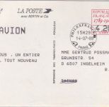 Frankreich - 4,20 Fr. Philexfrance 1989 Sonder-Ganzsache SST Paris