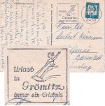 BRD - 2433 Grömitz Masch.werbestpl. Karte n. Offenau 1964
