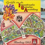 Hamburg - Int. Gartenbau-Ausstellung 1963 farb. Mehrbild-AK gelaufen 1964