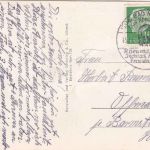 Niedersachsen - Bad Nenndorf Bundesbahn-Kurheim Edelweiß sw-AK 1956