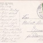 Niedersachsen - Bad Nenndorf Mooshütte sw-AK gelaufen 1956