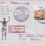 DDR - Dresden 1987 European Prosthoidontic Association SST Einschreibebrief