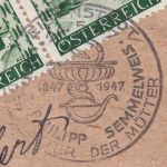 Österreich - Eisenstadt 24.5.47 SST I.P.Semmelweis "Der Retter der Mütter"