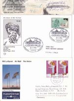 Europa/Übersee - Zahnmedizin 7 Motiv-Belege ex 1932/92
