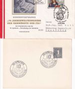 Europa/Übersee - Zahnmedizin 7 Motiv-Belege ex 1932/92
