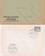 Europa/Übersee - Zahnmedizin 7 Motiv-Belege ex 1932/92